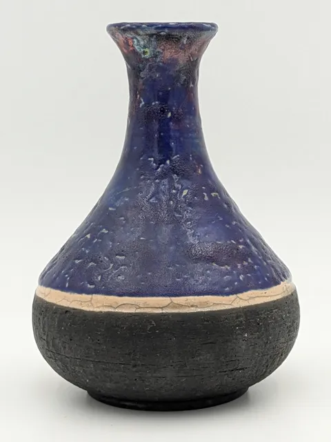 Raku bottle