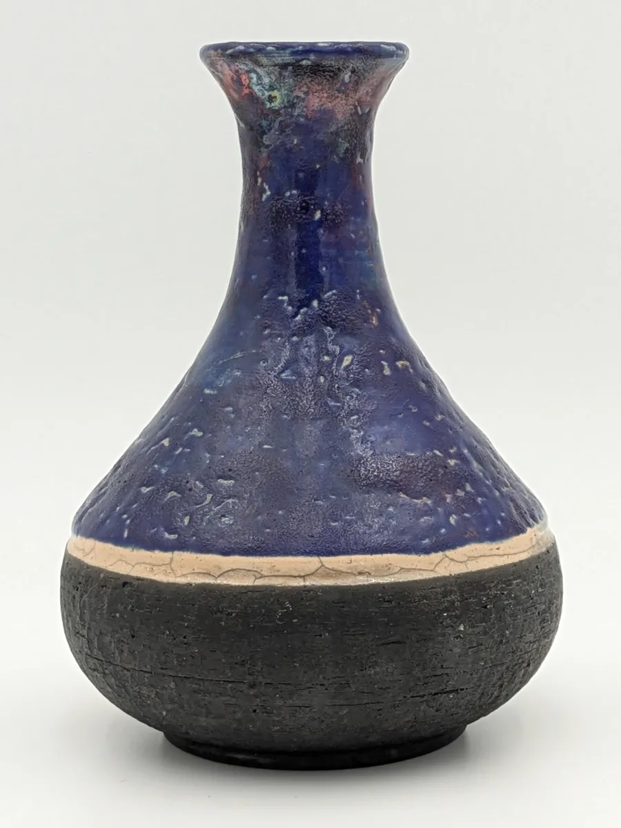 Raku bottle