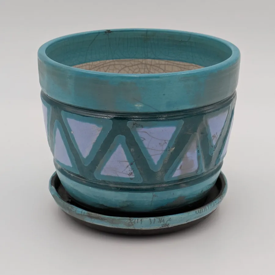 Raku planter