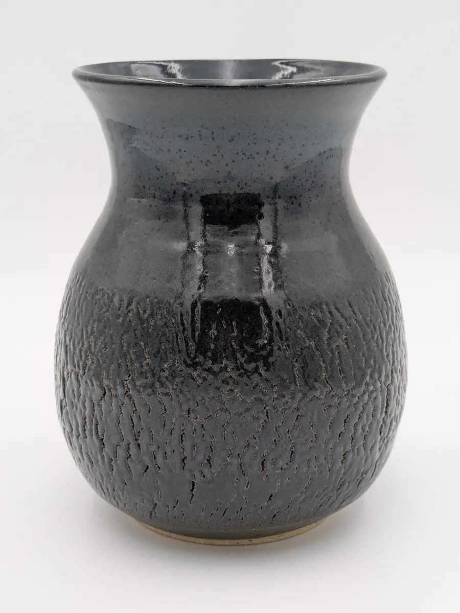Bark texture vase