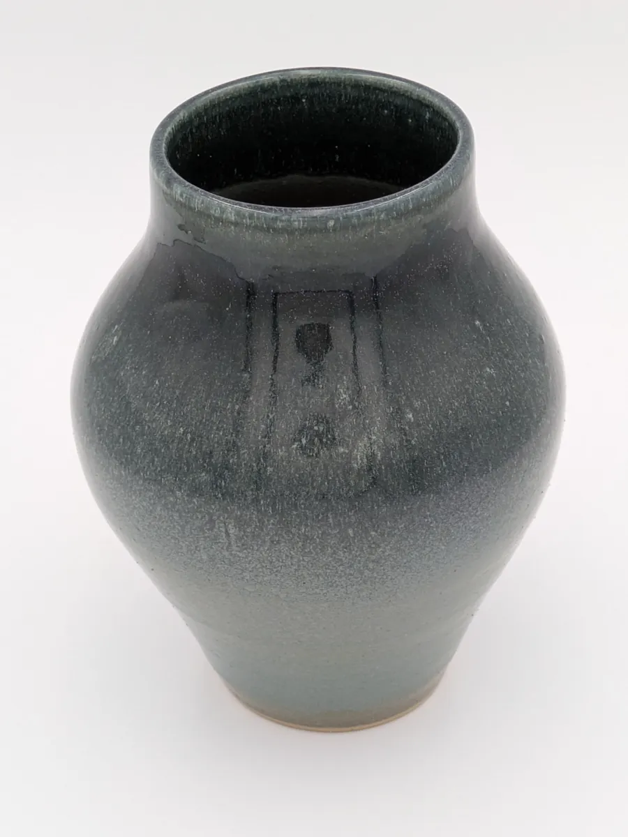 Set of 2 slate vases