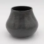 Charcoal orb vase, photo 1