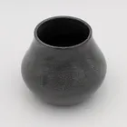Charcoal orb vase, photo 2