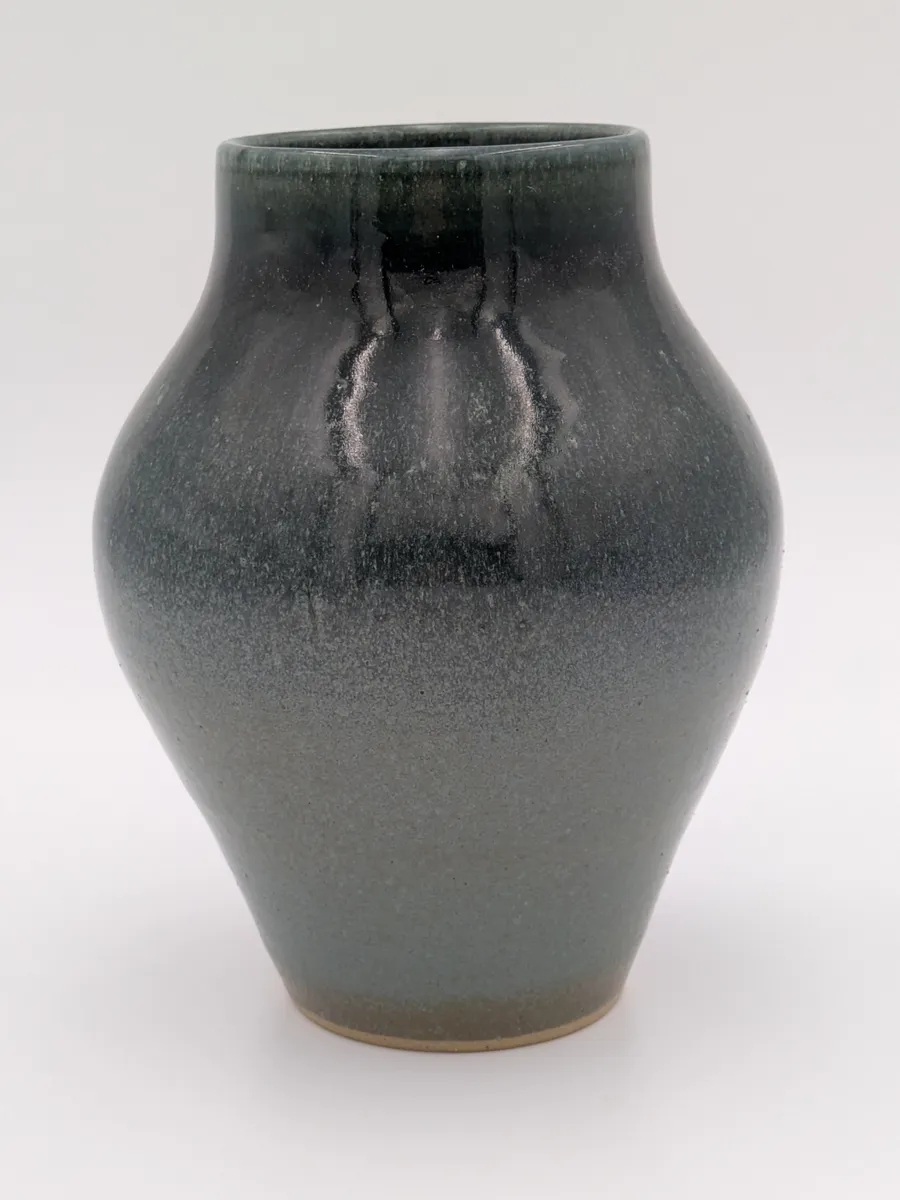 Set of 2 slate vases
