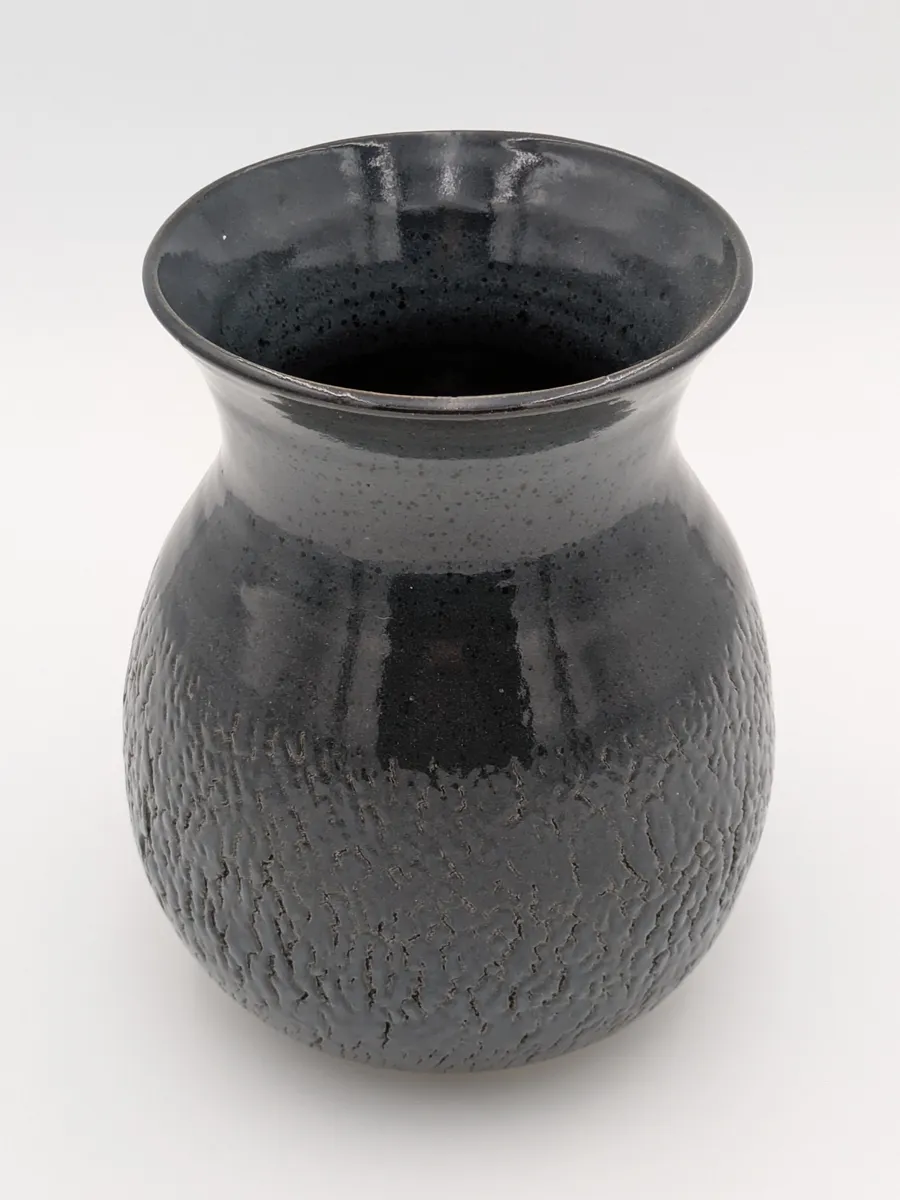 Bark texture vase