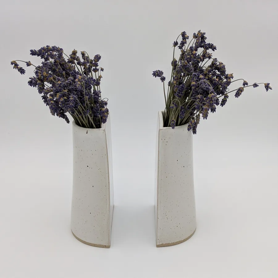Bookend vase pair 2