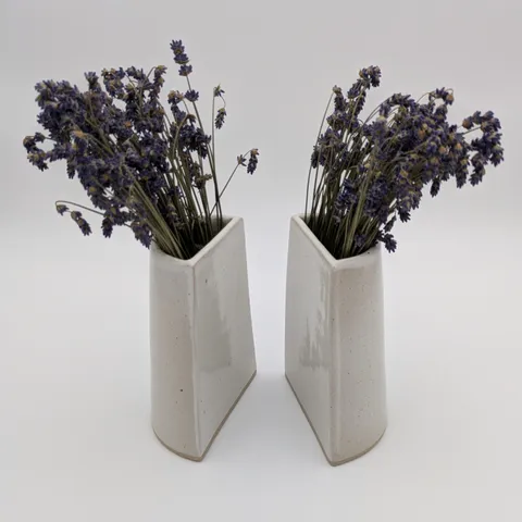 Bookend vase pair 1